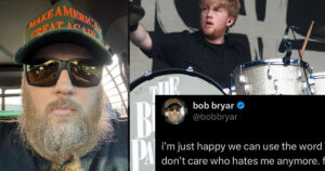 My Chemical Romance Drummer Tweets Hate Speech, Dies Disgusting bigot and former My Chemical Romance drummer Bob Bryar
