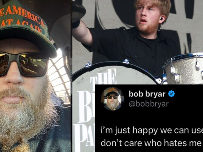 Disgusting bigot and former My Chemical Romance drummer Bob Bryar