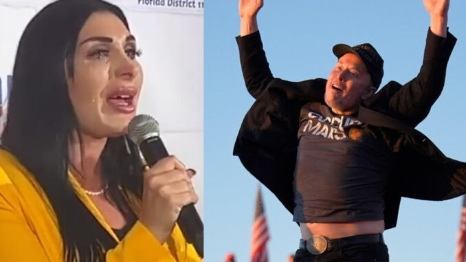 Laura Loomer and Elon Musk